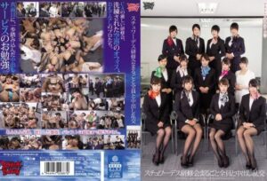 [ZUKO-089] Stewardess Training Seminar – Creampie Orgy with Everyone